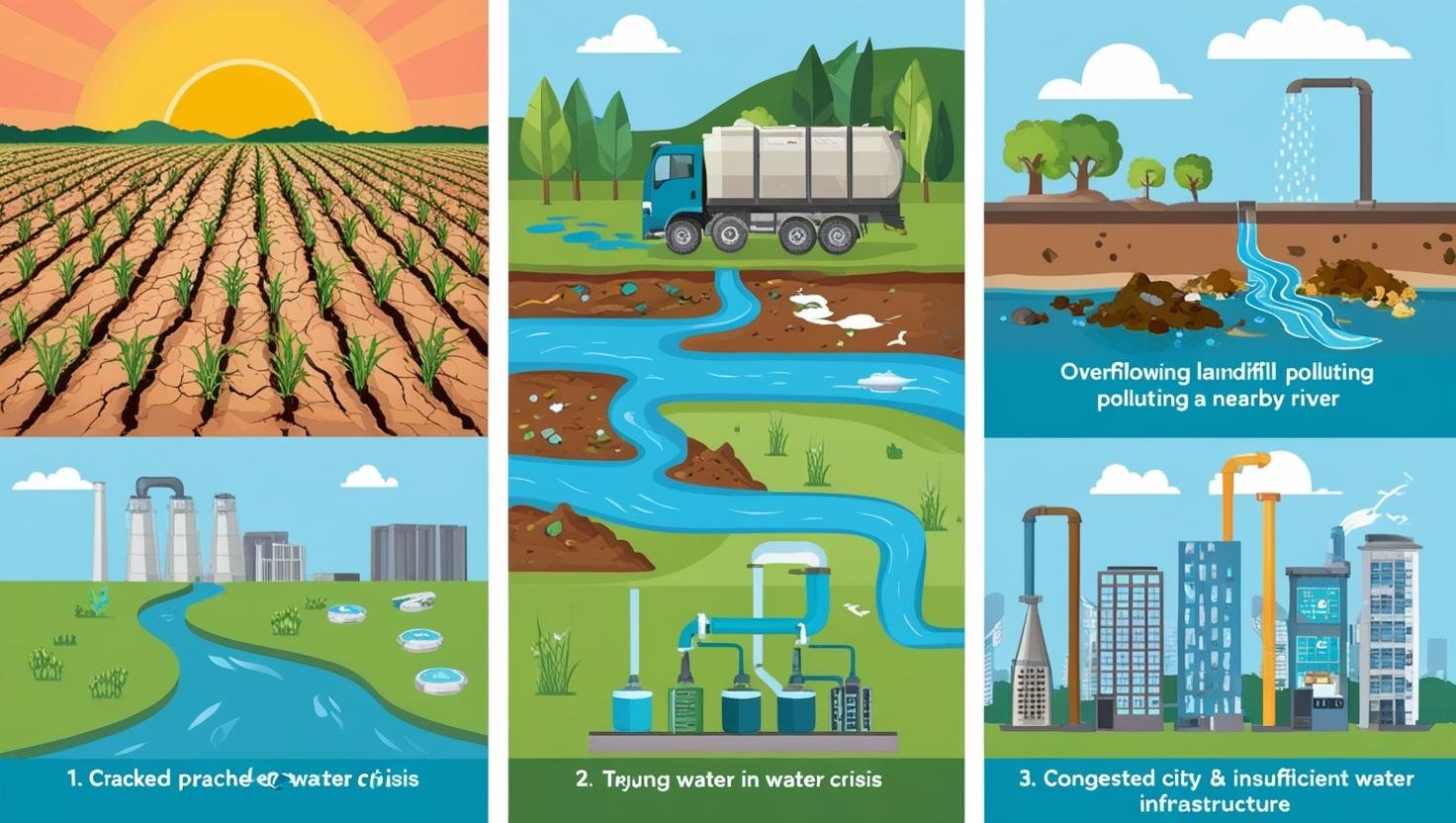 3 Reasons for Water crisis in Pakistan and its solution