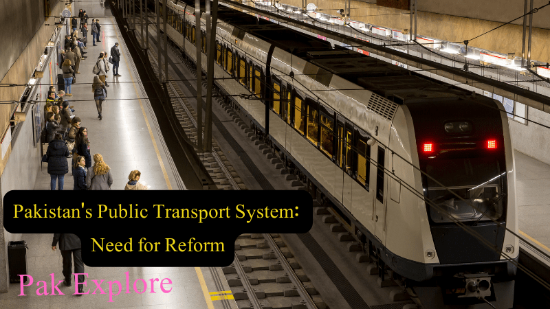 Pakistan's public transport system, a vital part of the daily life of the country's citizens, has long been in need of a radical overhaul. Various means of transport including buses, wagons, rickshaws, and trains are available in the country, but the system suffers from several problems including inadequate facilities, disorganized services, and slow development