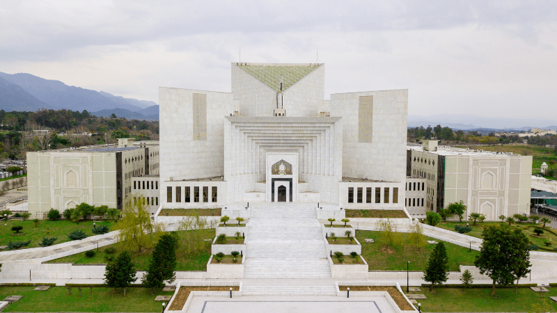 The Supreme Court is the highest court of Pakistan. It is the highest judicial forum in the country where the final appeal is heard.
