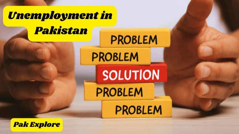 Unemployment is a major problem in Pakistan, due to which the youth is severely affected. Population growth, limited opportunities and educational problems are the major reasons for this. The government is taking various measures to increase employment so that the economy improves and the standard of living of the people rises.