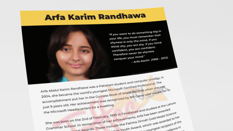 Arfa Karim