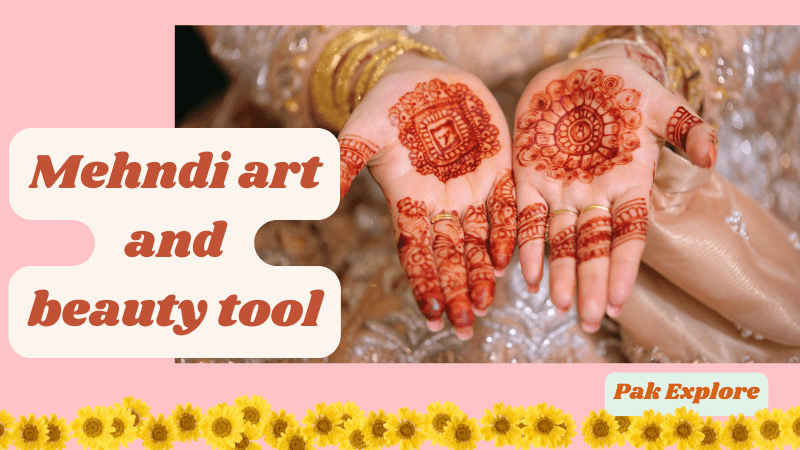 A traditional mehndi cone used for mehndi designs.