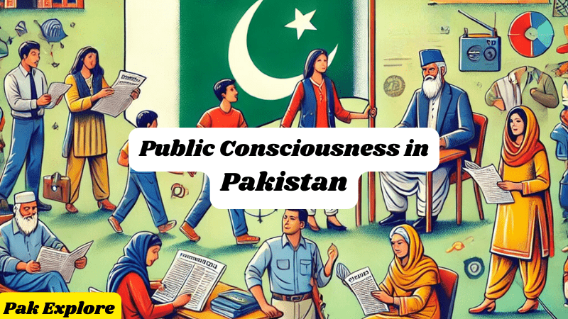 An overview of public consciousness in Pakistan, emphasizing the importance of political awareness, citizen participation, and the role of media, education, and political parties in fostering democratic values and accountability within society.