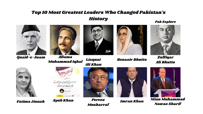 Top 10 Most Greatest Leaders Who Changed Pakistan's History