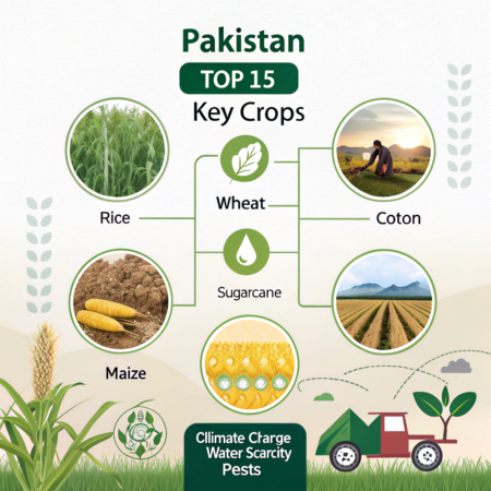 Top 15 best Key Crops of Pakistan: Importance and Challenges