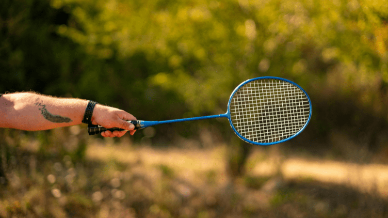 In this we will hold racket tightly like a hammer.