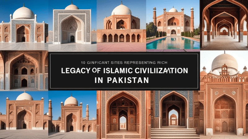 Pakistan represent the great Islamic history, architecture, and culture of the region. There are many historical places and monuments that reflect different periods of Islamic civilization.