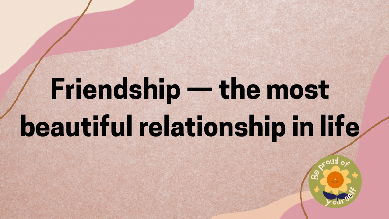 Friendship is a beautiful relationship that goes beyond blood ties and connects hearts. This relationship is not established under any coercion or custom, but on the basis of sincerity, love, trust and sacrifice.